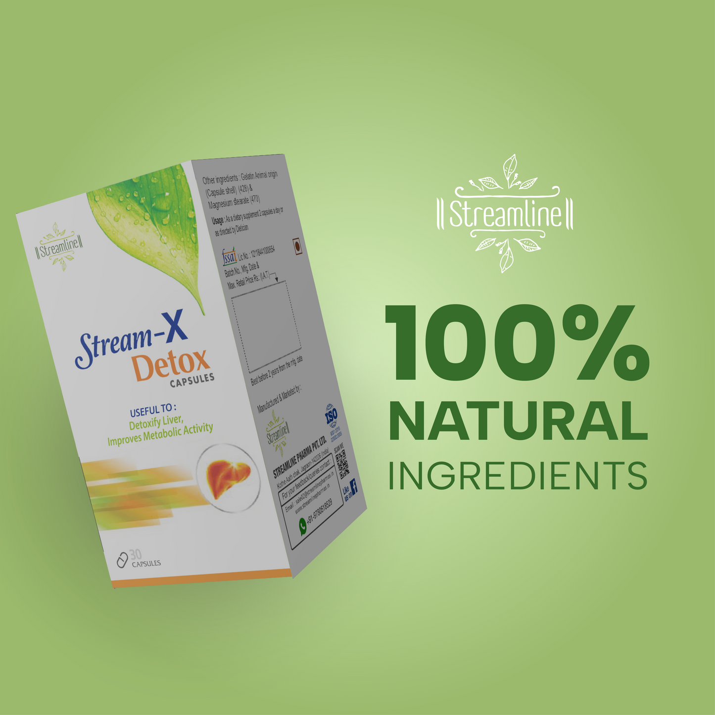 Streamline Herbal Stream-X Detox